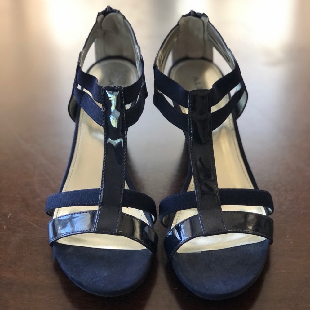 Alfani Navy Wedges